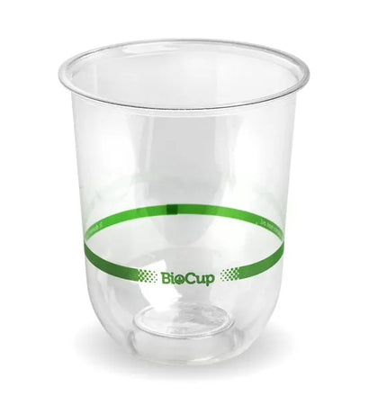 Q-250 Biopak 250ml Clear Tumbler Biocup