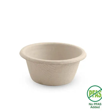 B-SC-30-N-PF Biopak 30ml Natural Plant Fibre Sauce BioCup