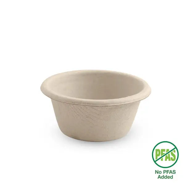 B-SC-30-N-PF Biopak 30ml Natural Plant Fibre Sauce BioCup