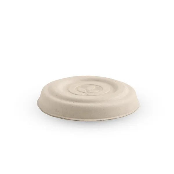 B-SCL-30-N Biopak 30ml Natural Plant Fibre Sauce BioCup Lid