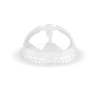BCL-90C-PLA(D) Biopak 90mm PLA Clear Dome Cold Paper BioCup