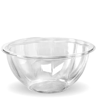 CF-SB-32-V2 Biopak 1,080ml / 32oz Clear Salad BioBowl