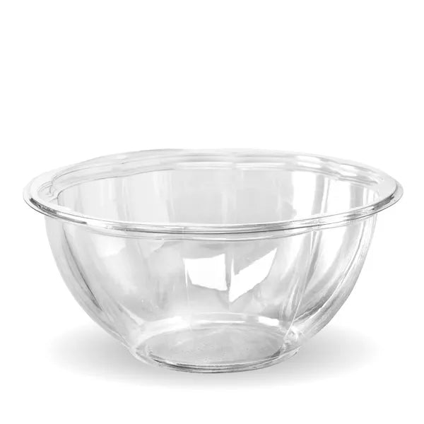 CF-SB-32-V2 Biopak 1,080ml / 32oz Clear Salad BioBowl