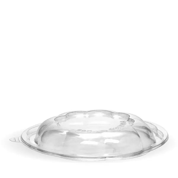 CF-SBL-24/32-V2 Biopak 24 & 32oz Clear Salad BioBowl Lid