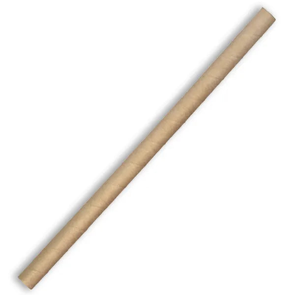 JP-PBS-10X197-KRAFT 10mm Jumbo Kraft Paper Straw