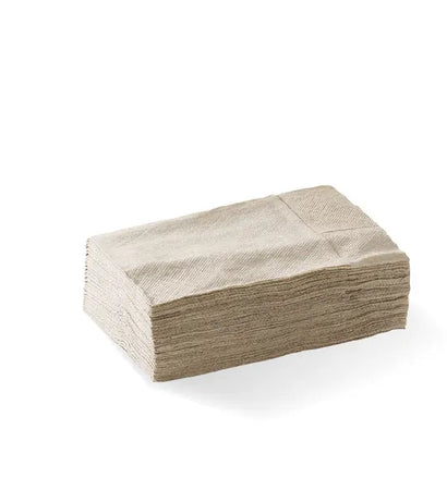 L-CDN-N Biopak D-Fold Compact 1-Ply Natural Dispenser BioNapkin