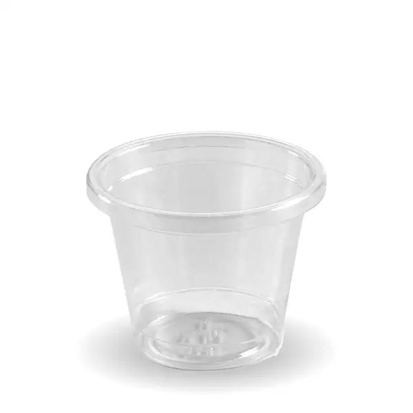 U-30Y Biopak 30ml Clear Sauce BioCup
