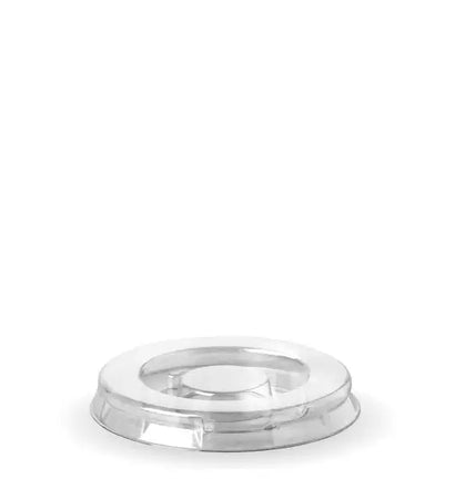 U-30YL-HF Biopak 30ml Clear PLA Sauce BioCup Lid