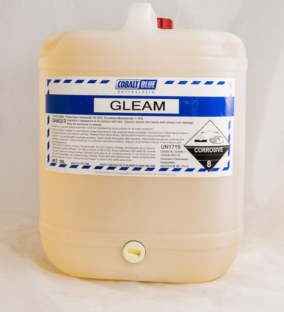 GLEAM - Alkaline low foaming detergent for automatic dish washing machines