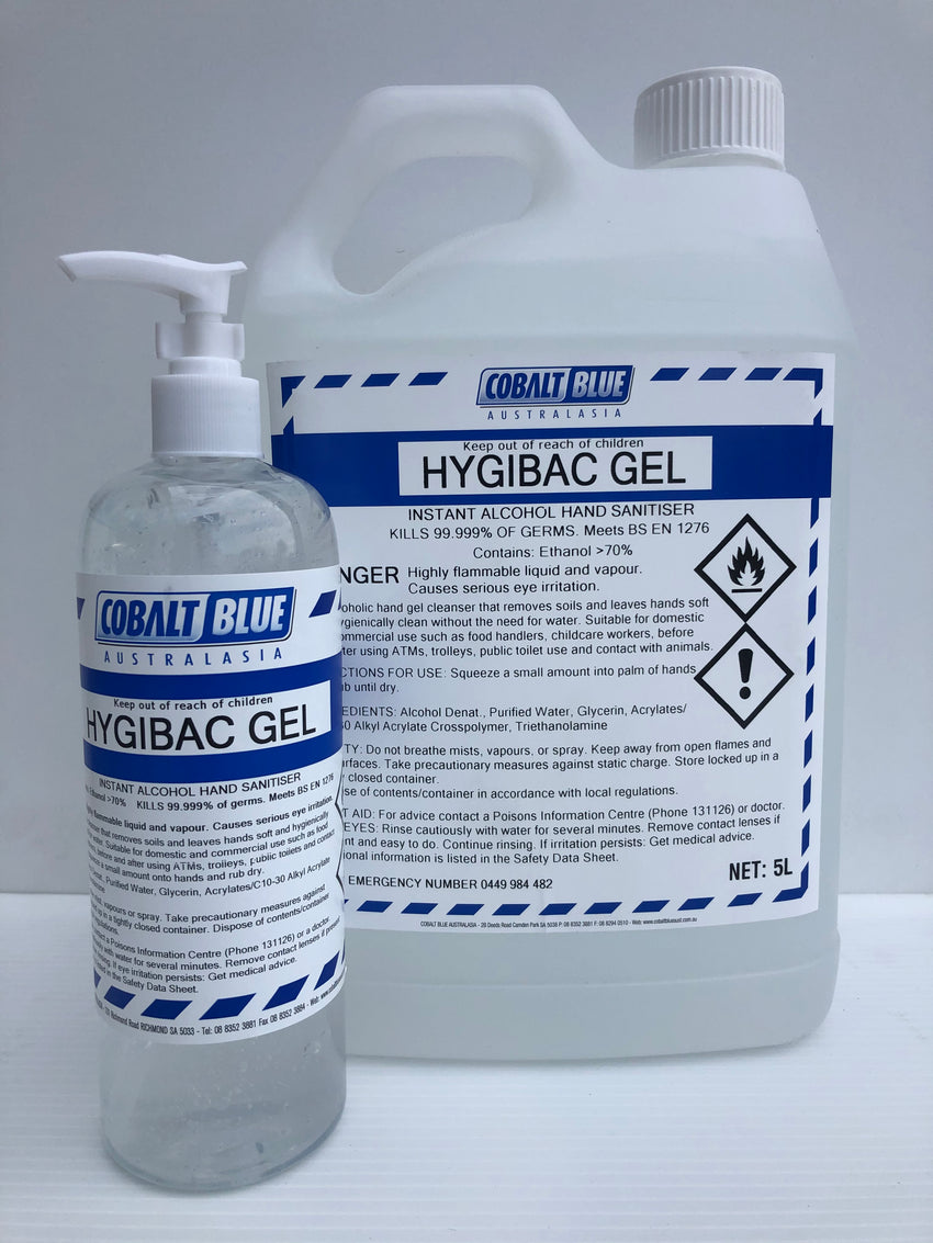 Hygibac Gel - Alcohol Hand Sanitiser